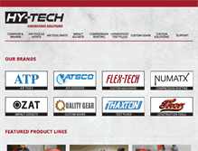 Tablet Screenshot of hy-techinc.com